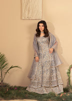 Four Season Boutique BATOOL GREY Women 3pcs