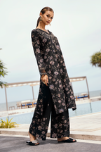 Esra Embroidered Printed Cambric MK 24 05 Women 2pcs