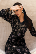 Esra Embroidered Printed Cambric MK 24 05 Women 2pcs