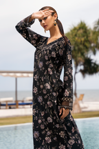 Esra Embroidered Printed Cambric MK 24 05 Women 2pcs