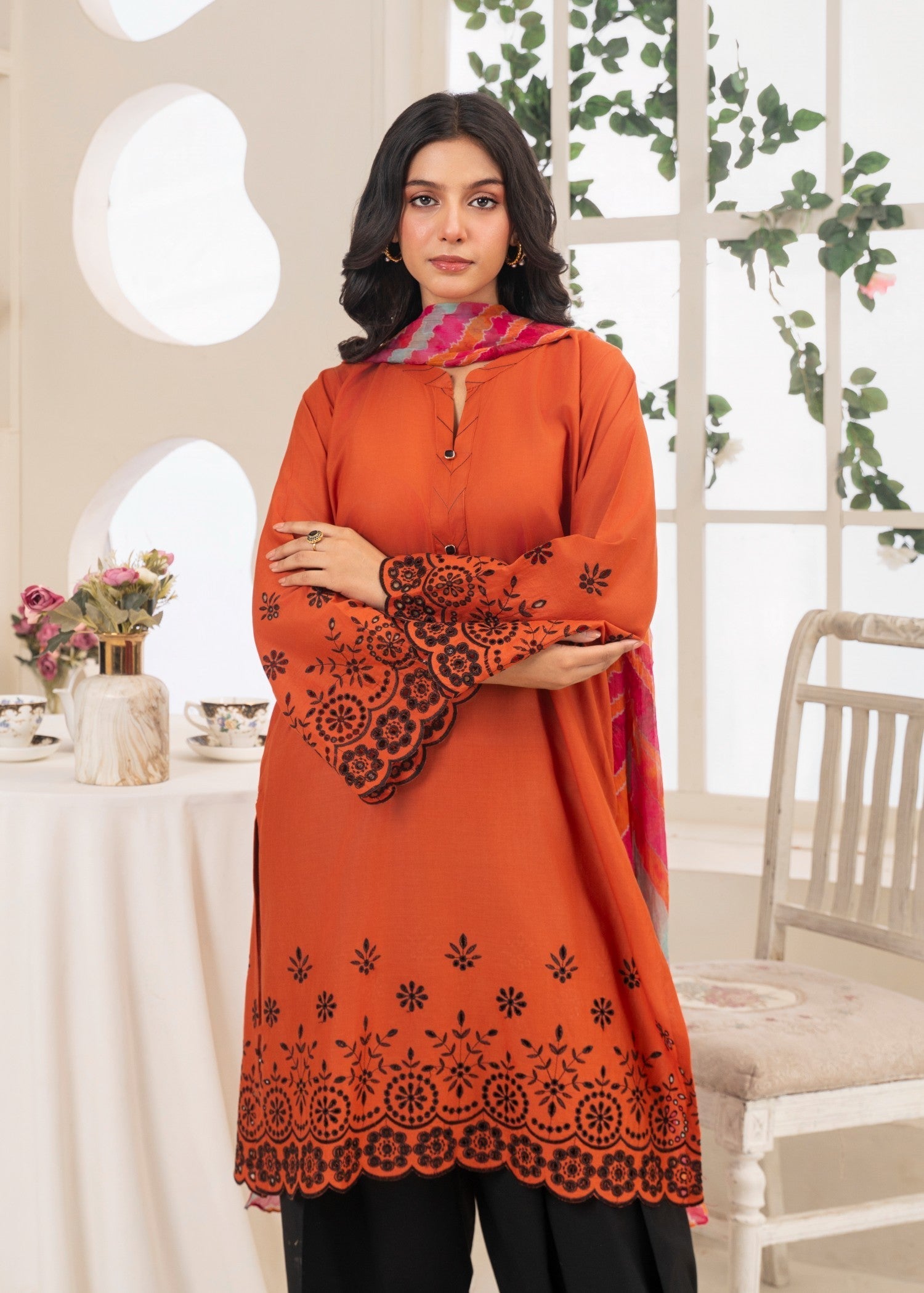 Anaya Basic RUST FARSHI Women 2pcs