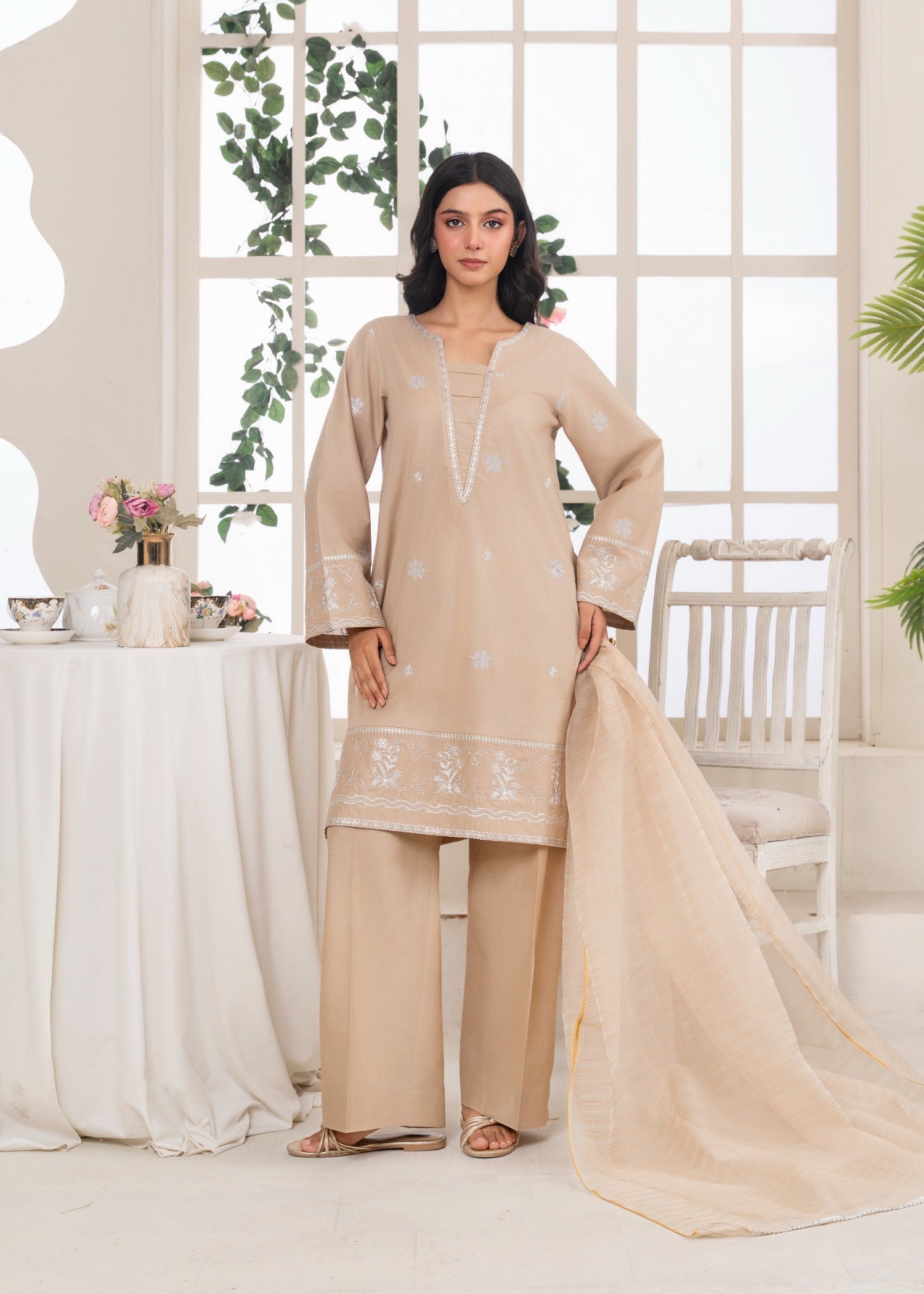 Anaya Basic MINT LEAVES Women 2pcs