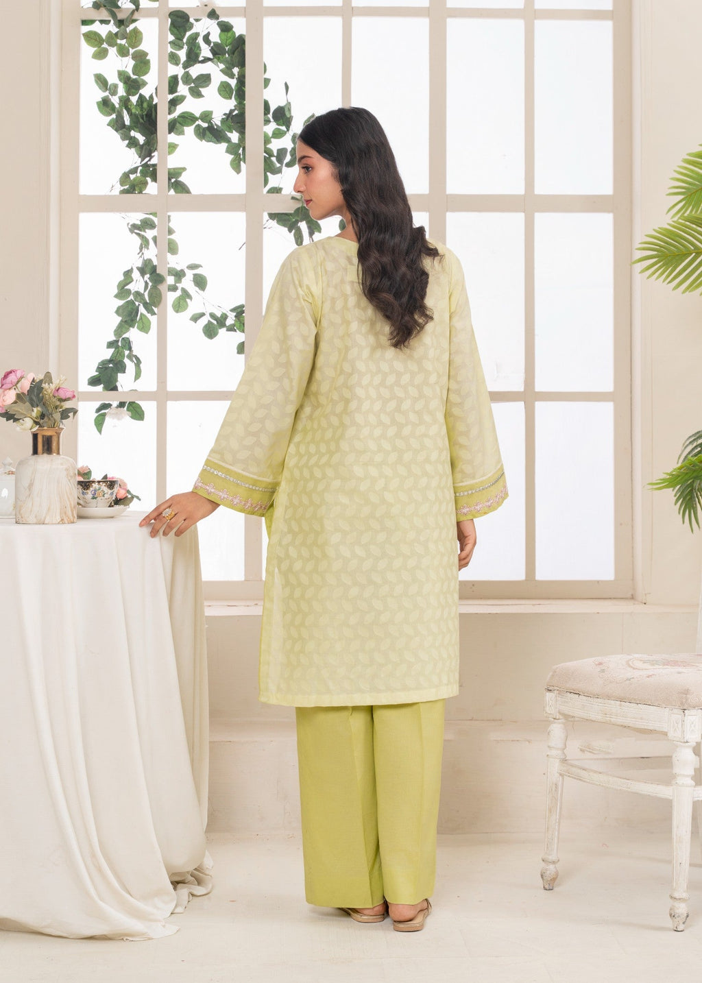Anaya Basic LIME YELLOW FARSHI Women 2pcs