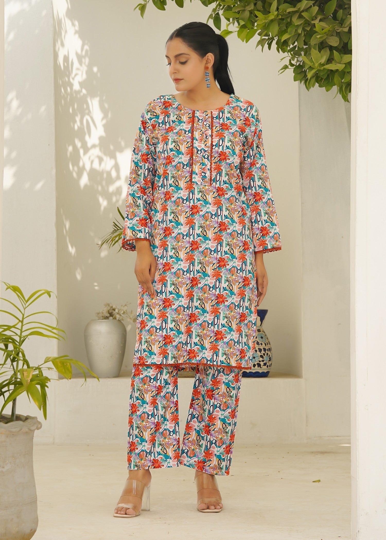 Hamna Kalim SANA MULTI Women 2pcs