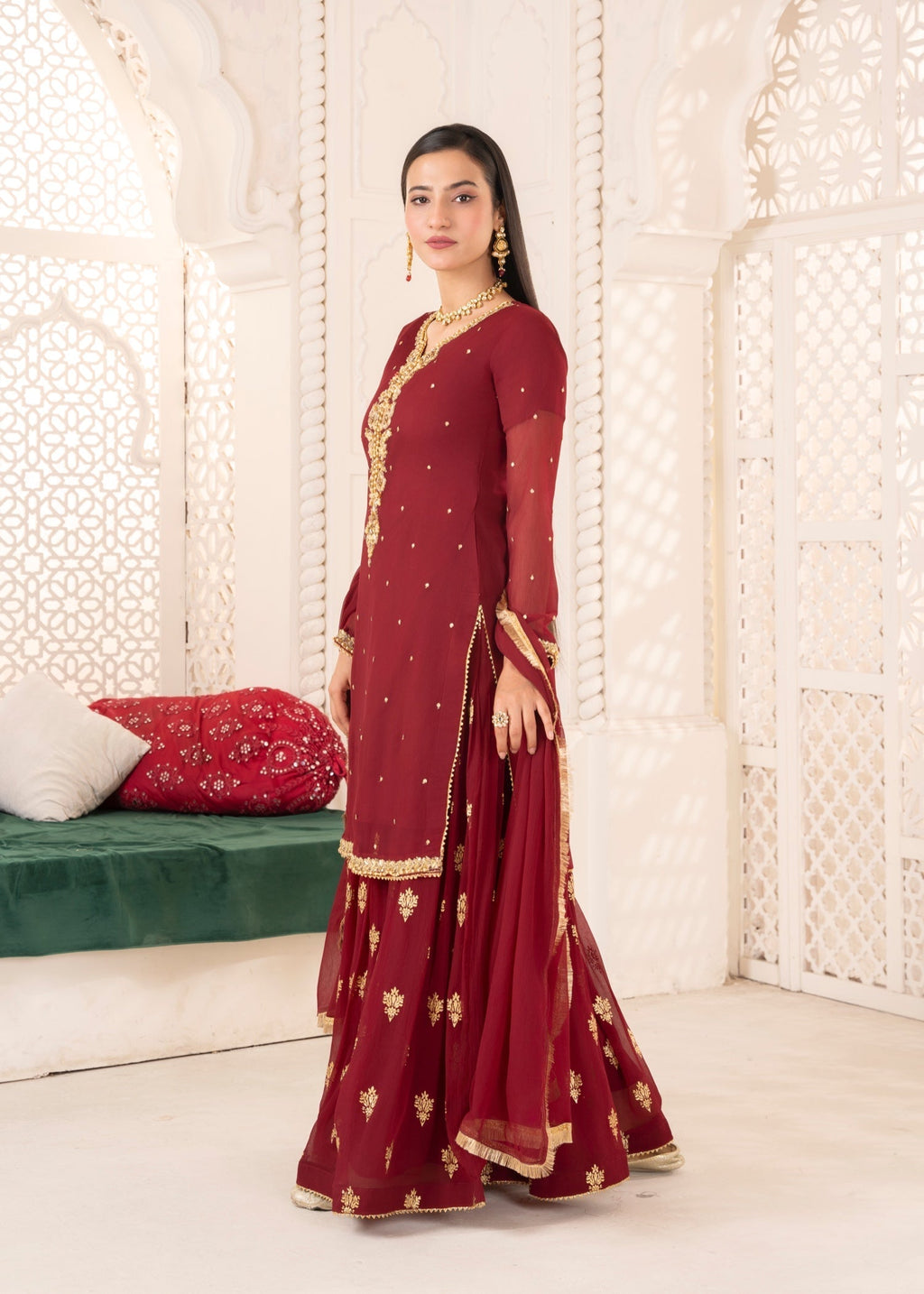 Maira Fashion shrara set Women 4pcs