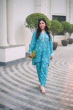 Lakhany Ready to wear Printed Poly Cambric Women 2pcs