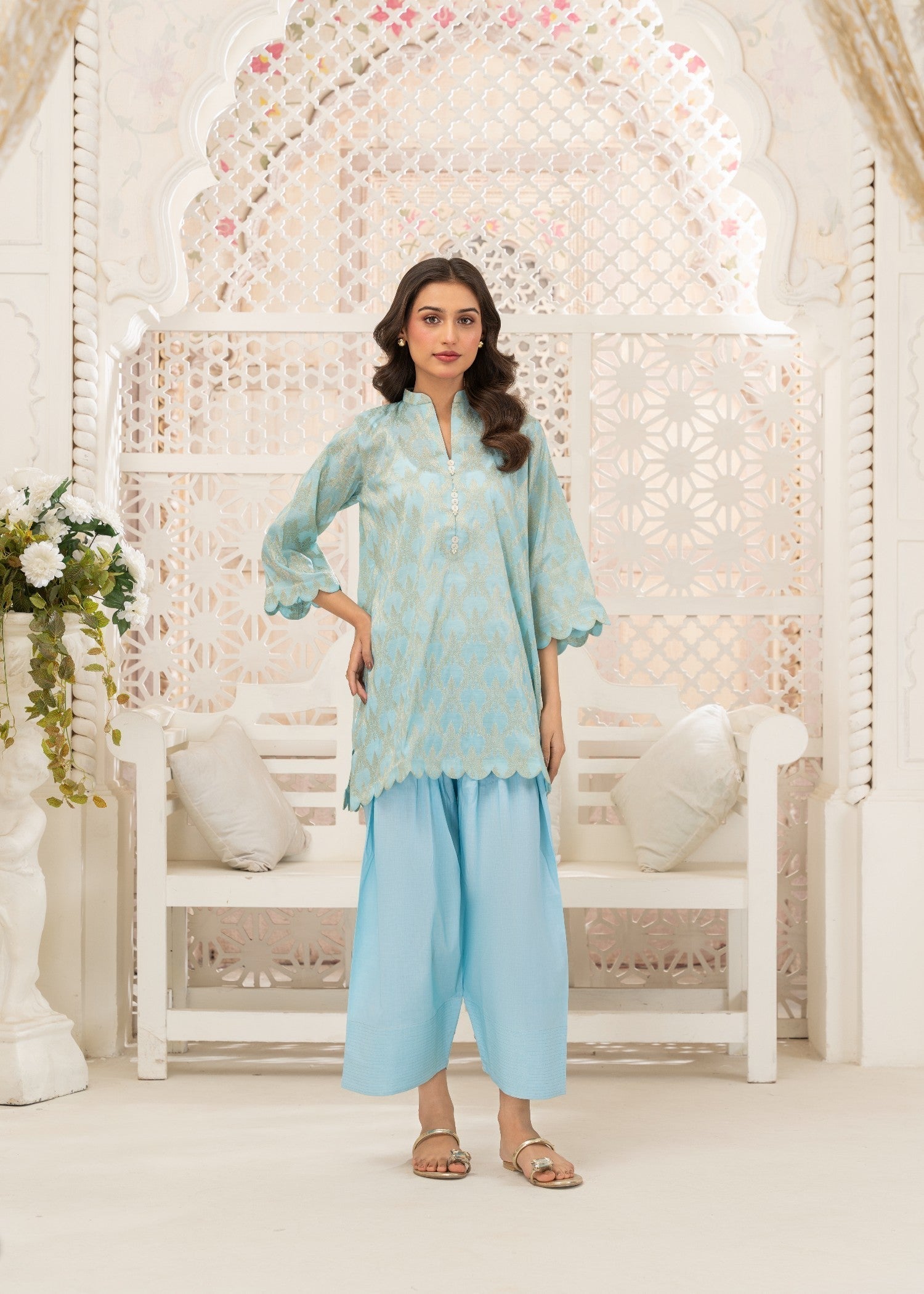 Yusra Ansari Yaeid 07 Hazel Women 2pcs