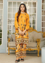 Hamna Kalim rosen mustard Women 2pcs