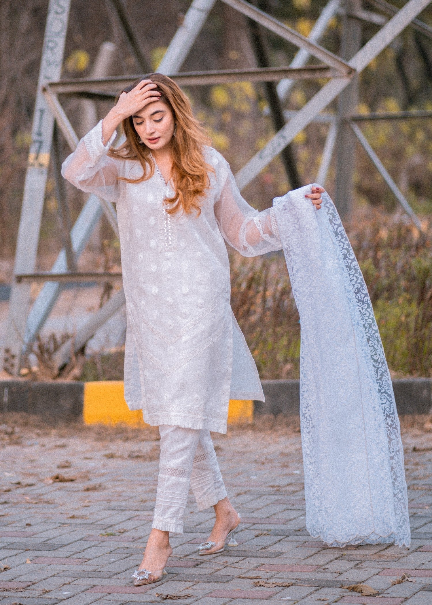 Tassawur Atrium White Women 3pcs