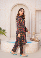 Chaudhary Arts Lawn printed Rangkhas RS2 Women 2pcs