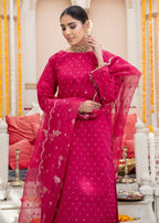 Rangoon Clothing Bazm HotPink Women 3pcs