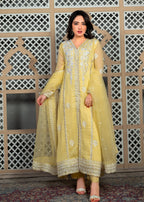 Alyssa YELLOW PISHWAS ALL211 Women 3pcs
