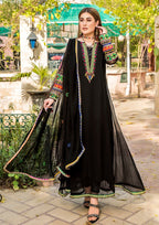 Khuda Baksh Creations Z 245 Black Women 4pcs