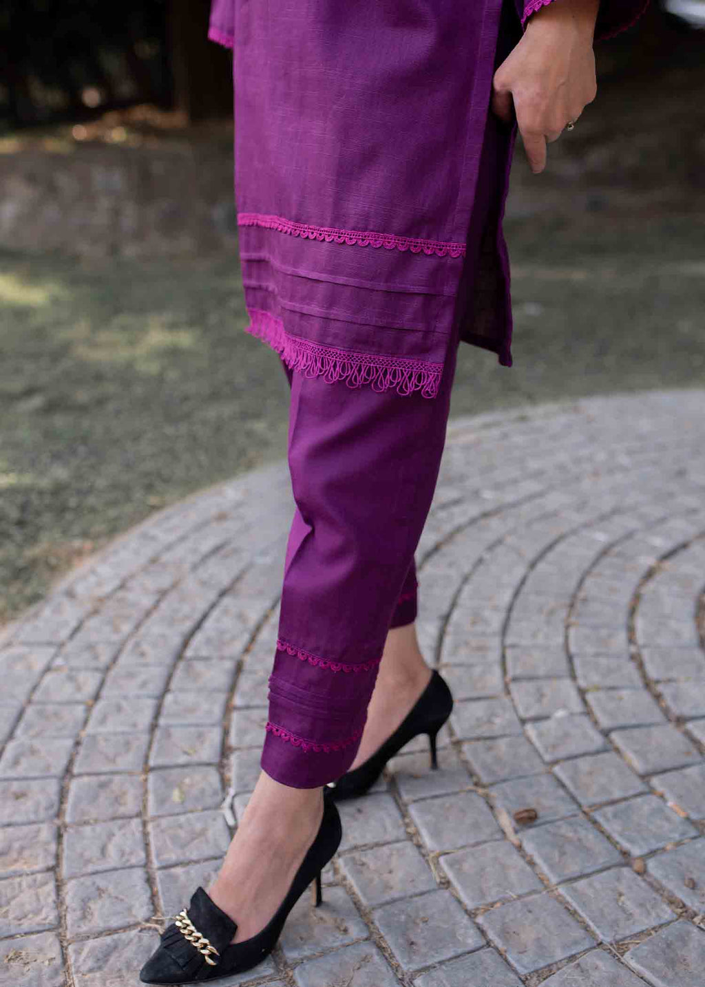 Tassawur Dark Orchid Women 2pcs