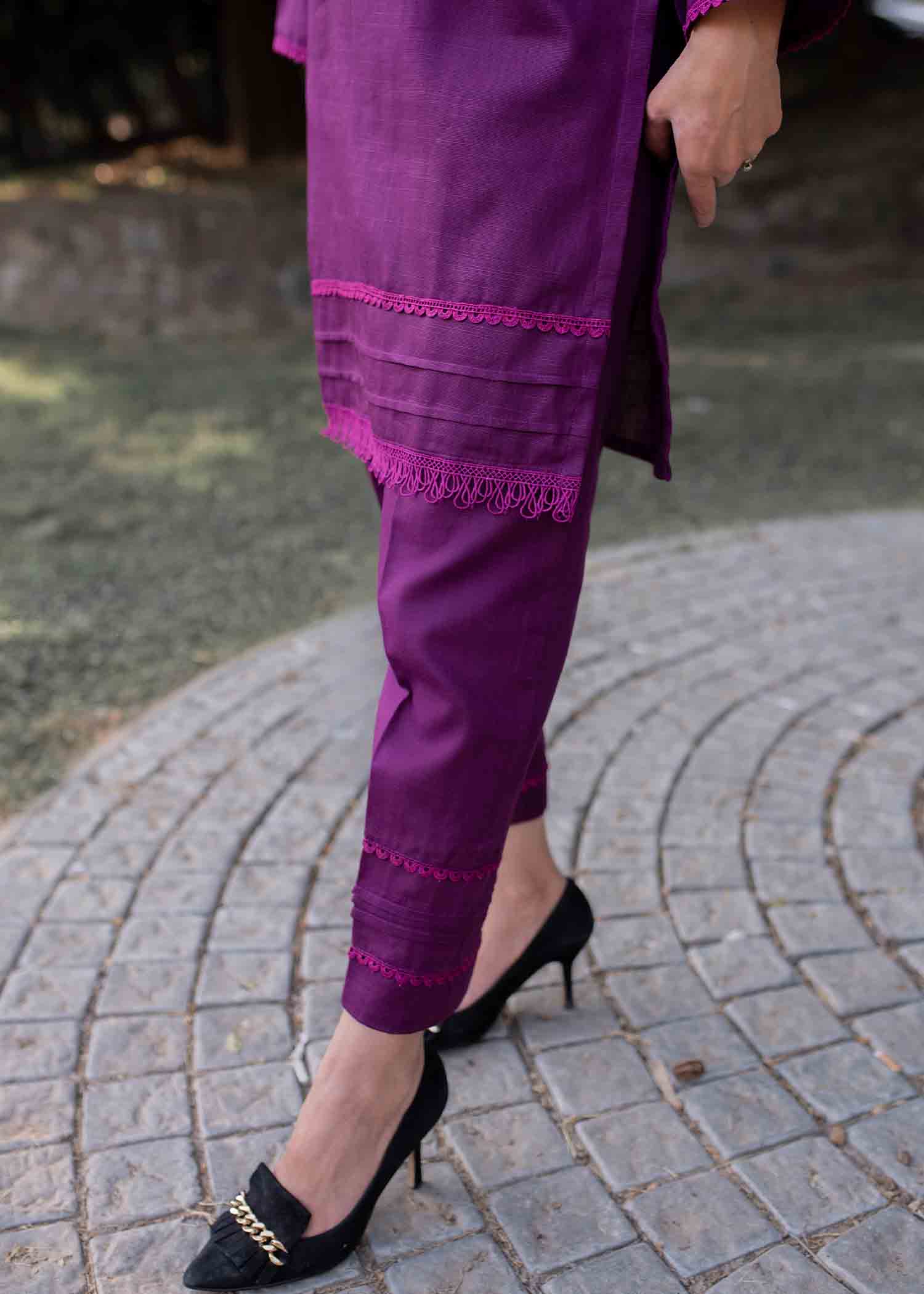 Tassawur Dark Orchid Women 2pcs