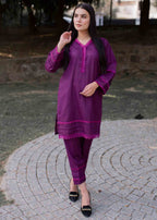 Tassawur Dark Orchid Women 2pcs