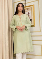 Urban Cut Premium Cotton Embroidered Kurta Women 1pcs
