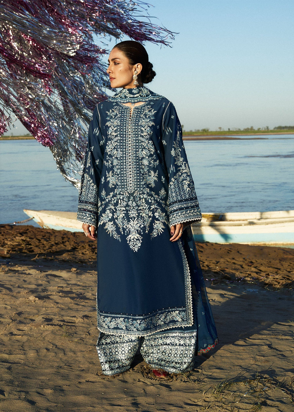 Hussain Rehar Demo Meherbano Women 3pcs