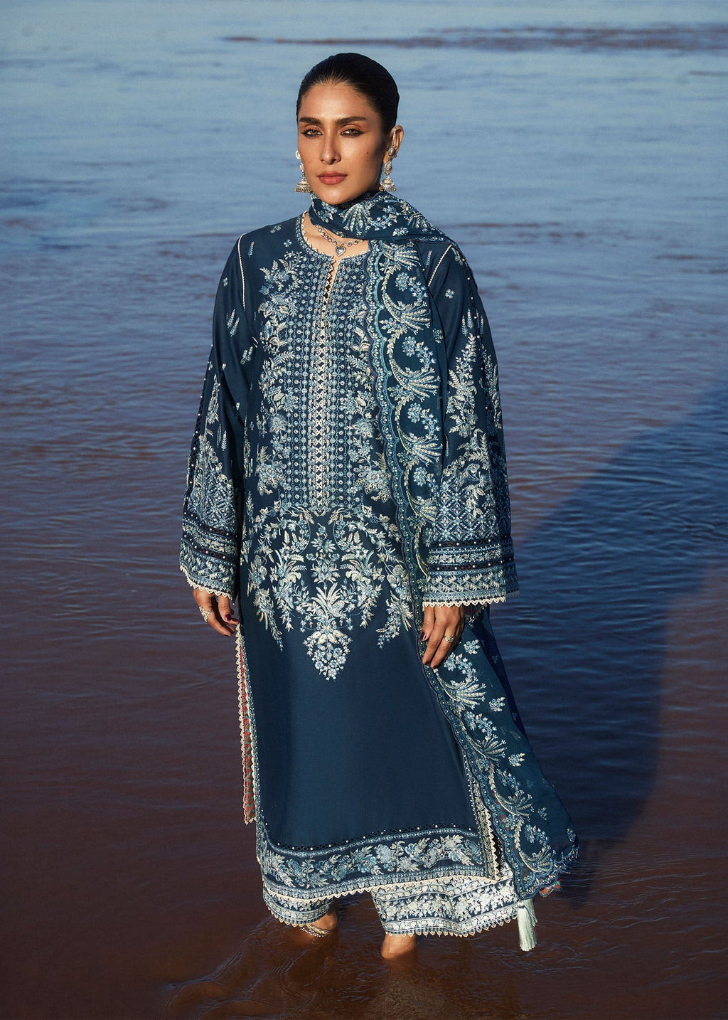 Hussain Rehar Demo Meherbano Women 3pcs