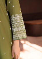 Shehroz Fashion MOON EMBROIDERY DRESS Women 2pcs