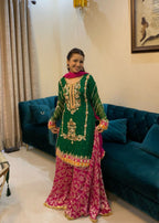 Inaaya Fashion GREEN SAPPHIRE Women 3pcs