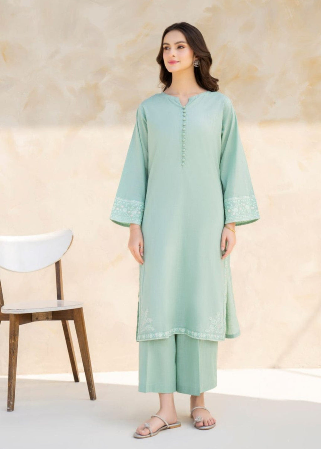 Shehroz Fashion Alara Lawn embroidery Women 2pcs