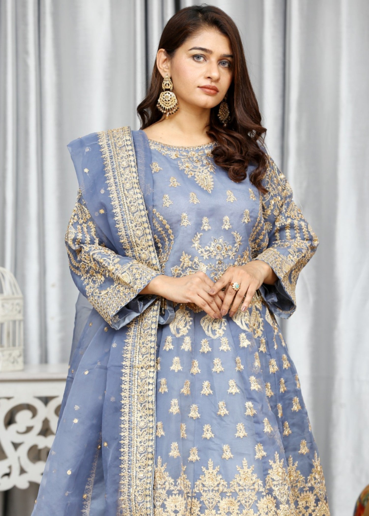 Reetriwaj C4/4 Elegant Women 3pcs