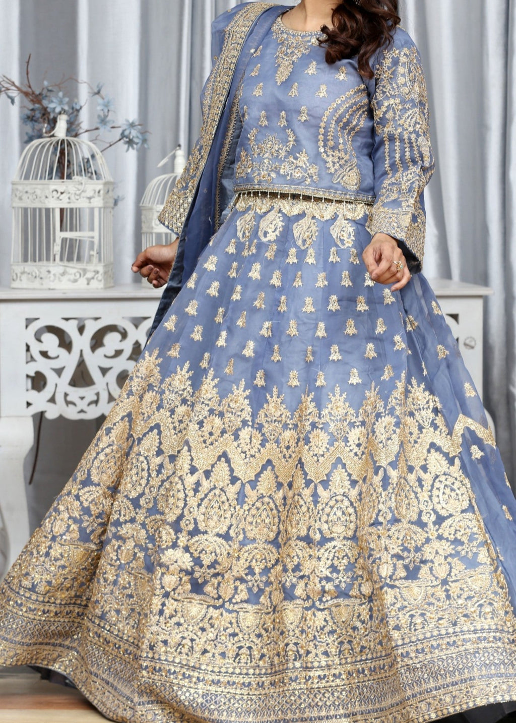 Reetriwaj C4/4 Elegant Women 3pcs