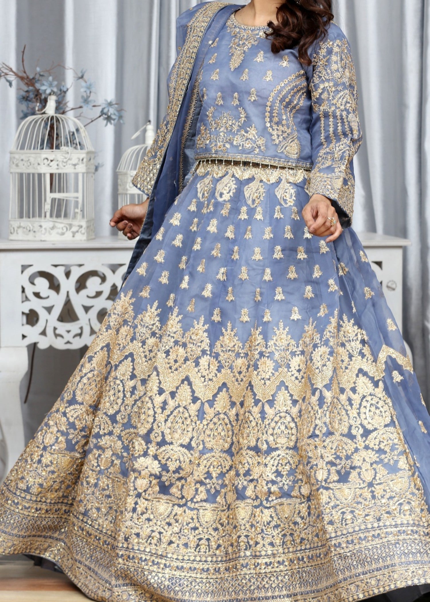 Reetriwaj C4/4 Elegant Women 3pcs