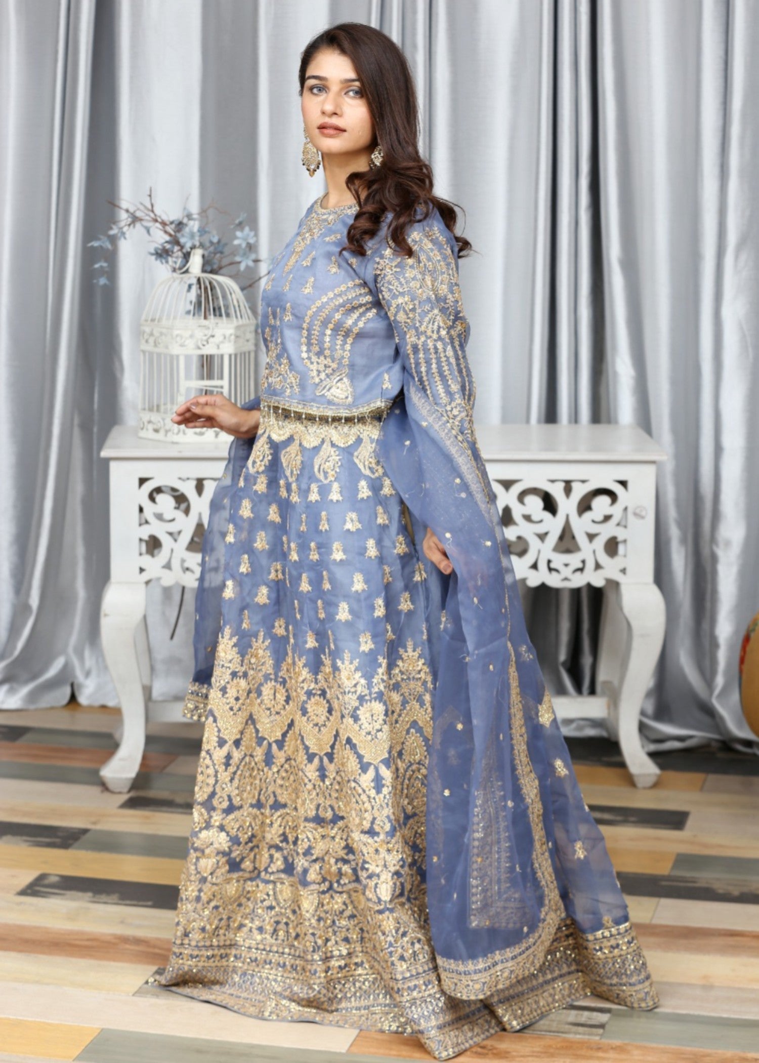 Reetriwaj C4/4 Elegant Women 3pcs