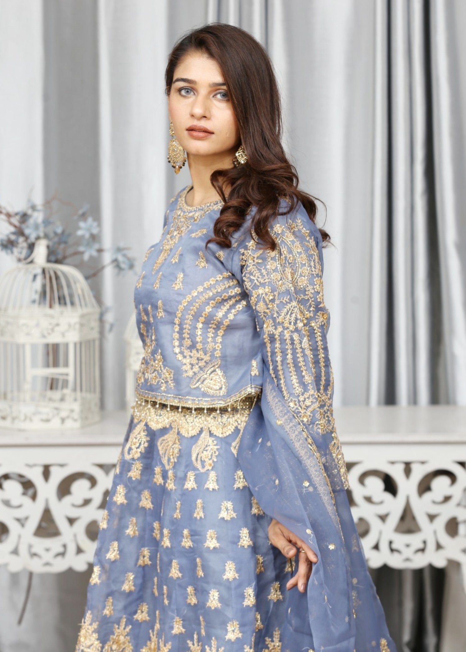 Reetriwaj C4/4 Elegant Women 3pcs