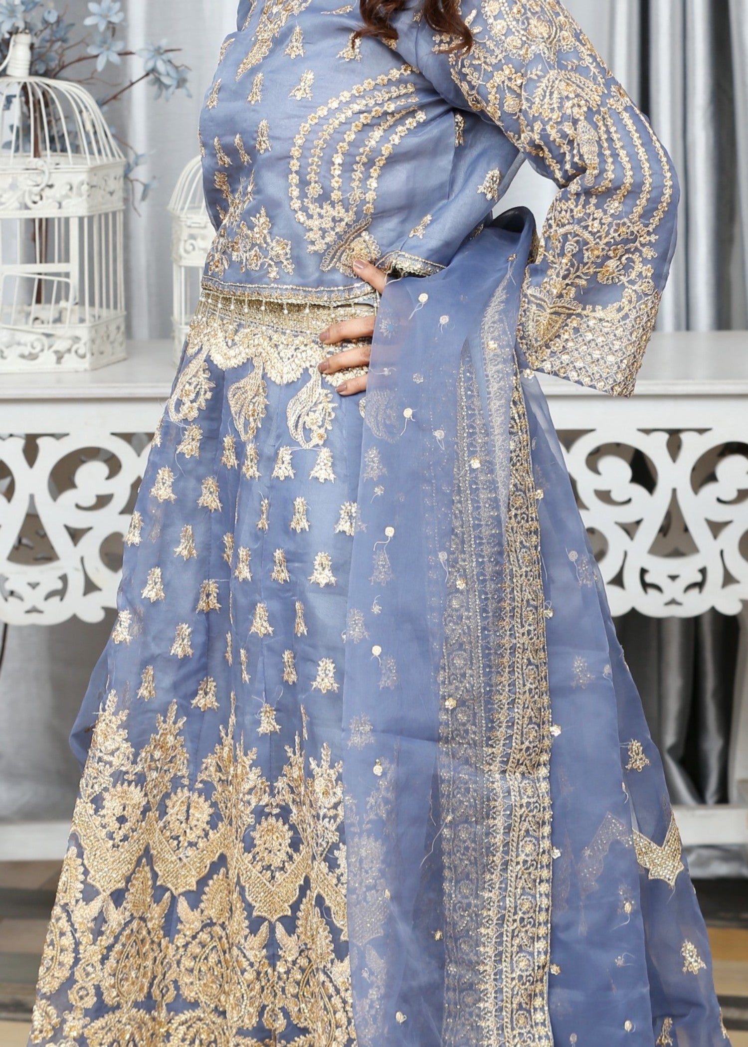 Reetriwaj C4/4 Elegant Women 3pcs