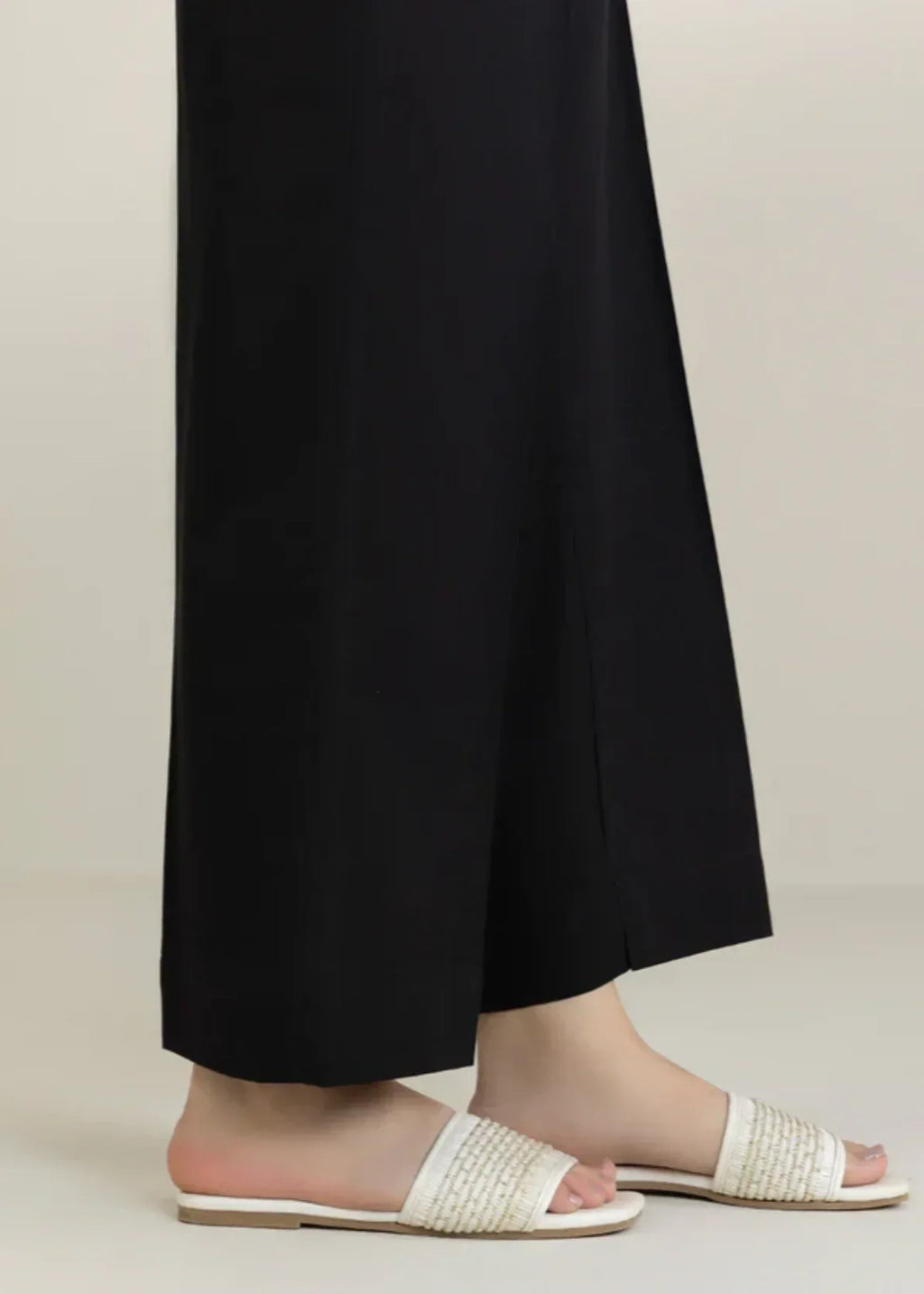 The Turkish Wear Basic Black Trousers Women 1pcs