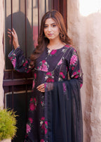 Ayesha B black (seema) Women 3pcs
