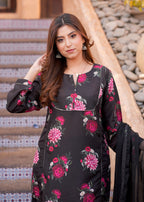 Ayesha B black (seema) Women 3pcs