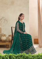 Alsiyab Bahaar Sea Green Women 3pcs