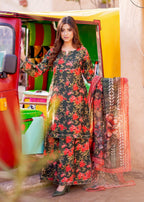Ayesha B bottlegreen (seema) Women 3pcs