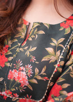 Ayesha B bottlegreen (seema) Women 3pcs