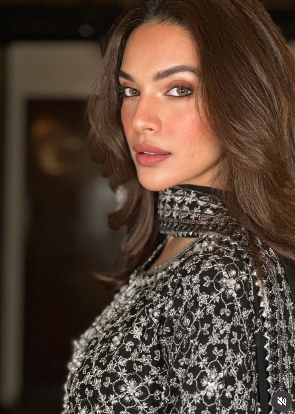 Suits By Sadia Chiffon black maxi Women 3pcs