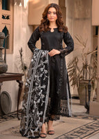 Suits By Sadia ORGANZA BLACKY Women 3pcs
