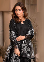 Suits By Sadia ORGANZA BLACKY Women 3pcs