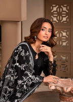 Suits By Sadia ORGANZA BLACKY Women 3pcs