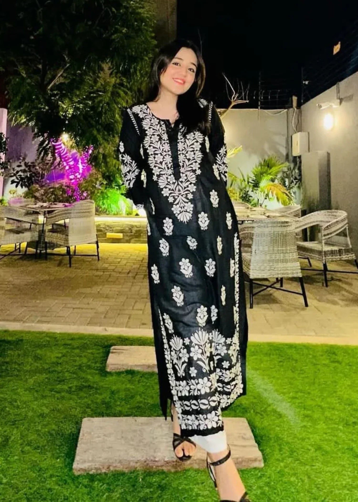 Sajfi Closet Indian Embroidered Kurti for Women Women 1pcs
