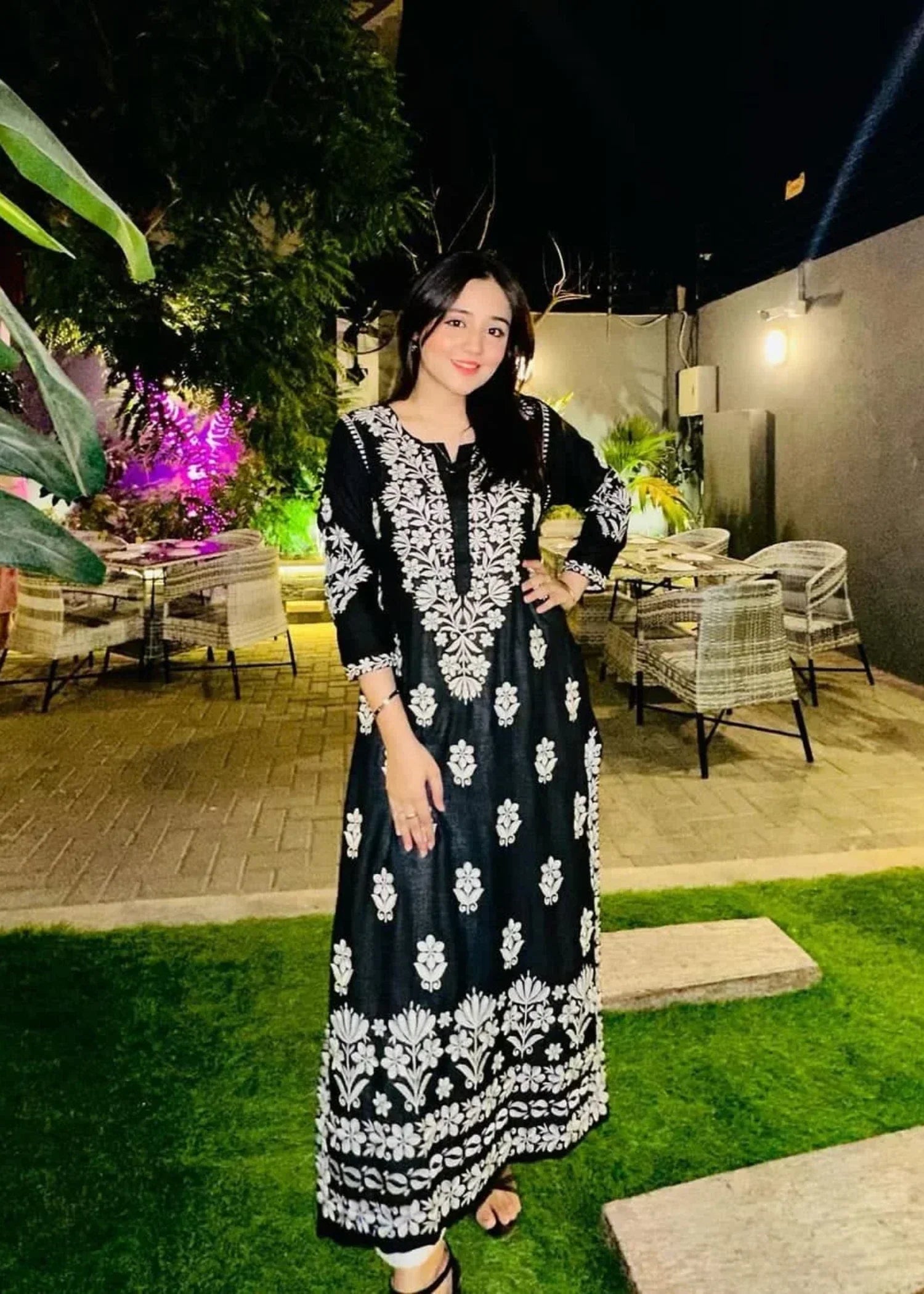 Sajfi Closet Indian Embroidered Kurti for Women Women 1pcs