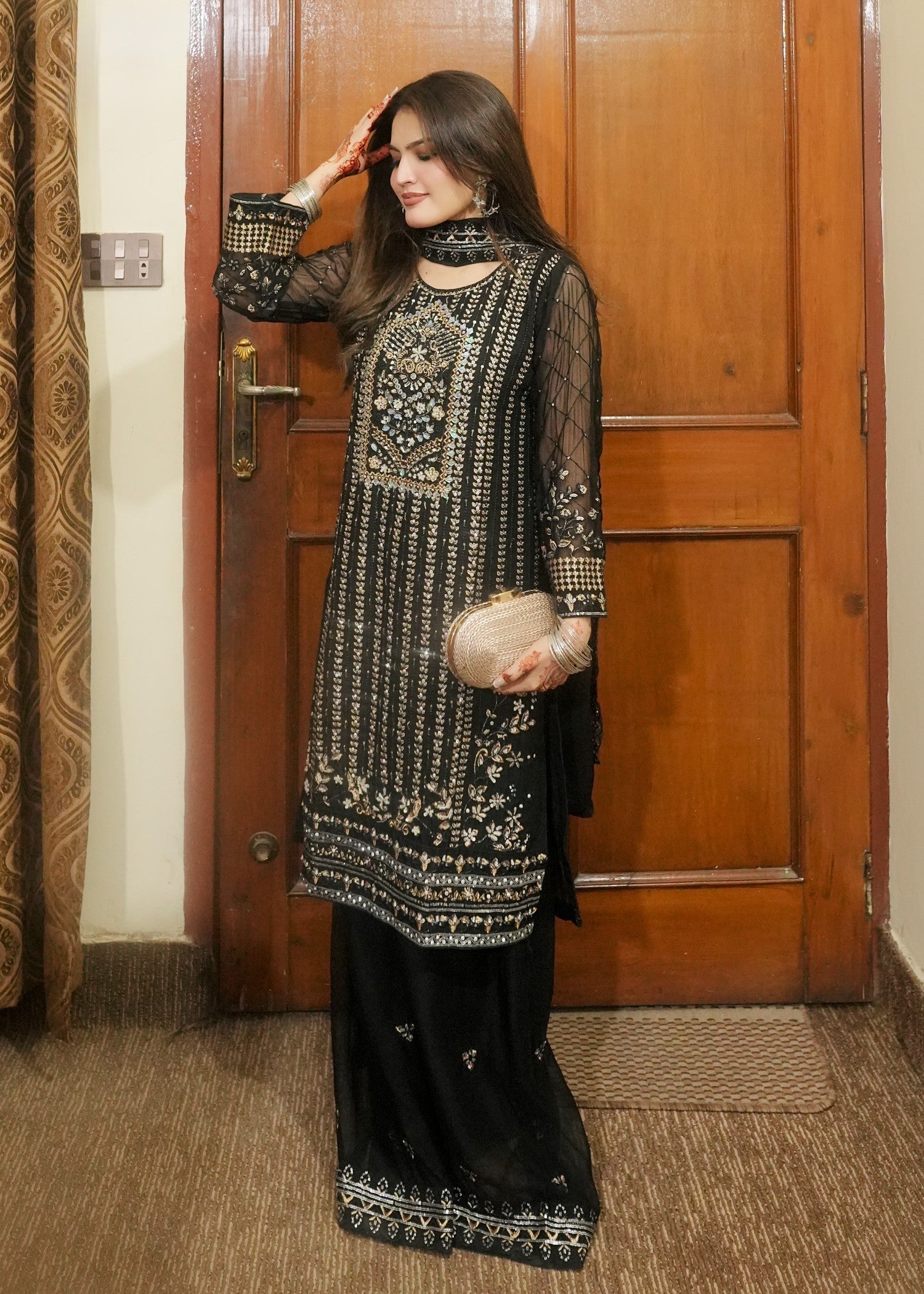 Four Season Boutique MAH E MEER BLACK Women 3pcs