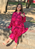 B.K Clothings MidNight pink Women 2pcs