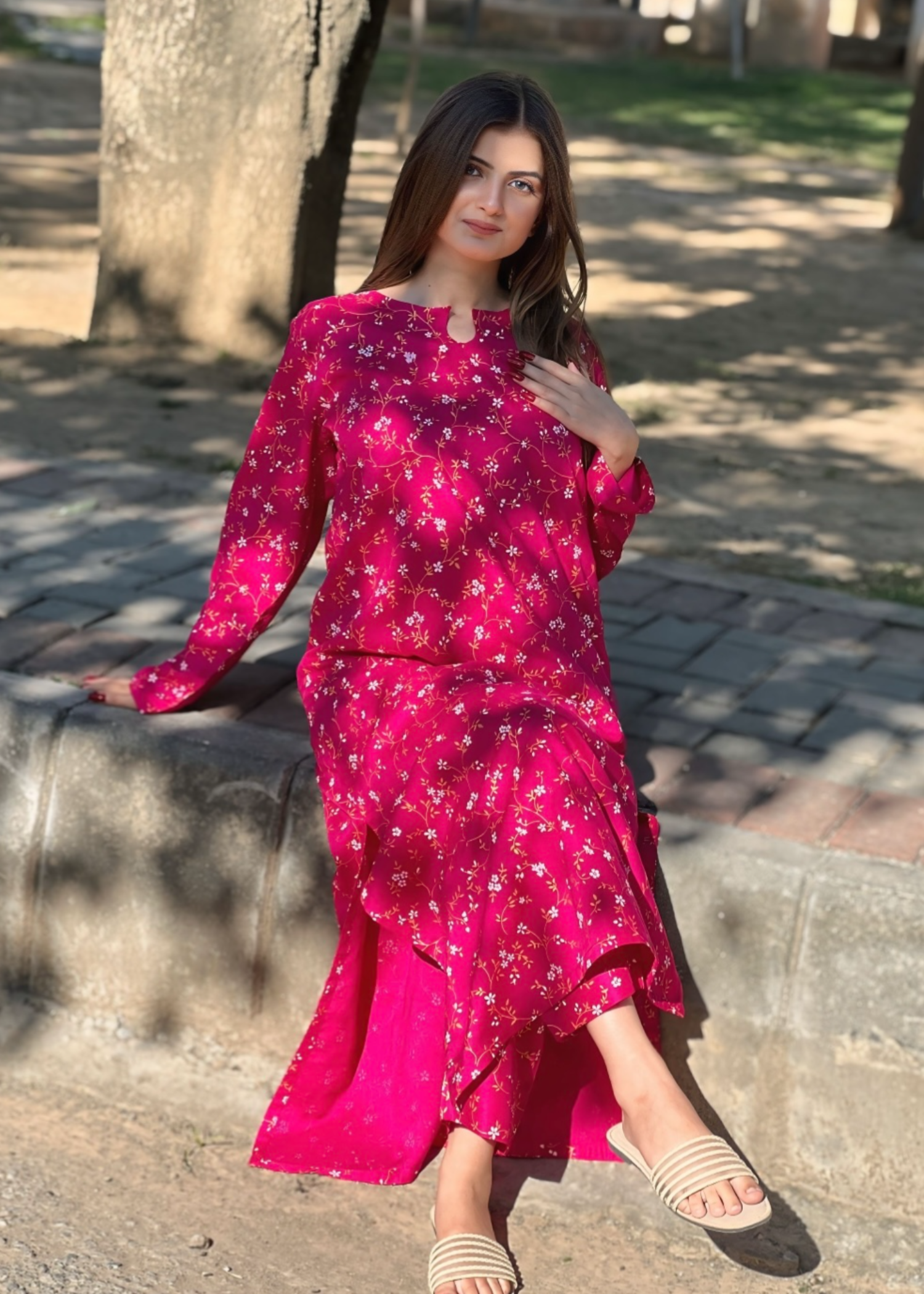 B.K Clothings MidNight pink Women 2pcs