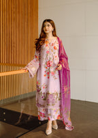 Ayesha B lilac (rubab) Women 3pcs