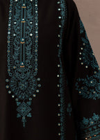 Chaudhary Arts kaira Embroidered black Women 2pcs