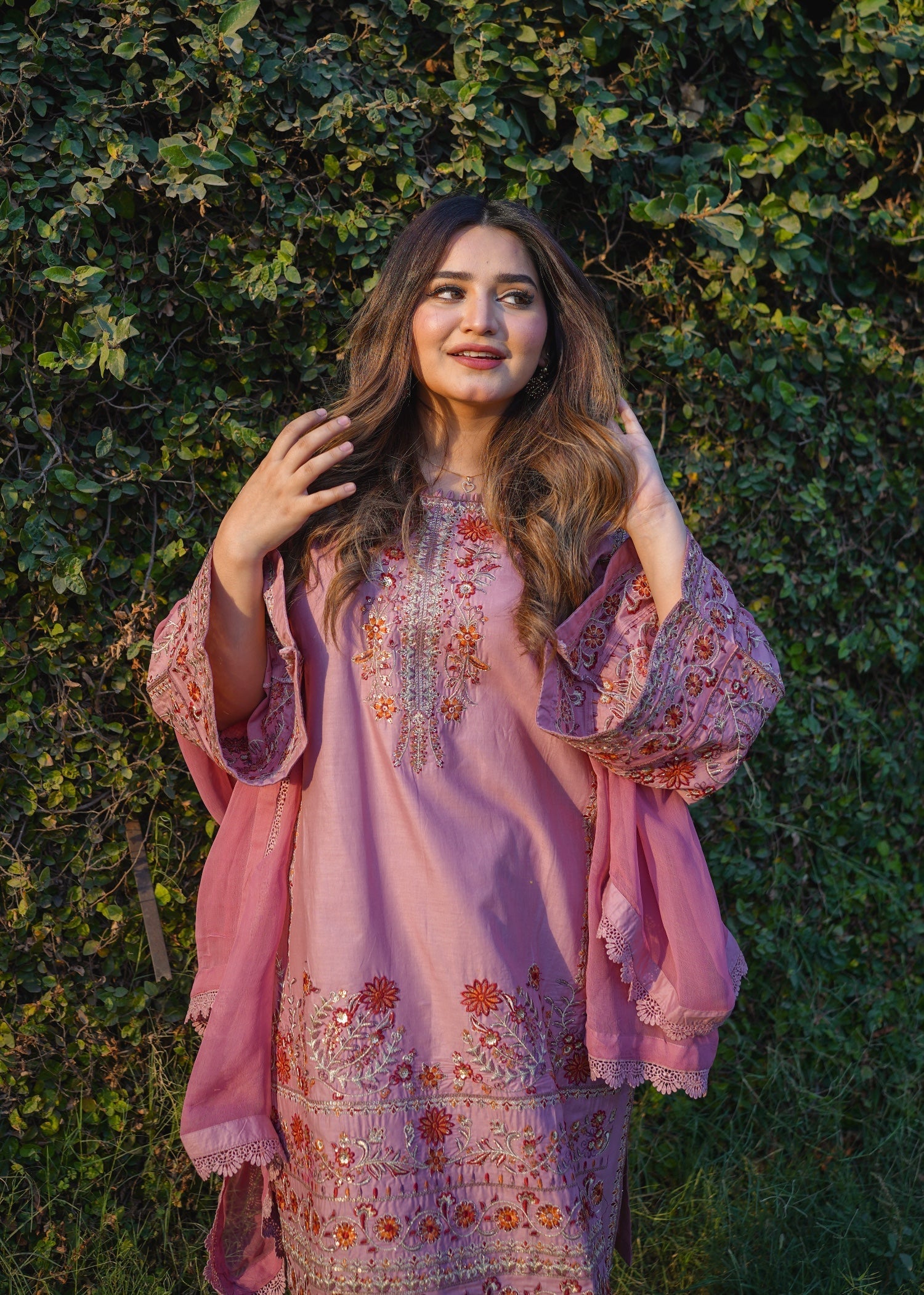 Ayesha B peach (Aroma) Women 3pcs